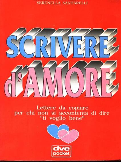 Scrivere d'amore - Serenella Santarelli - copertina