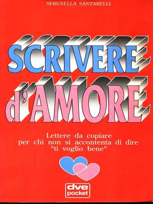 Scrivere d'amore - Serenella Santarelli - copertina