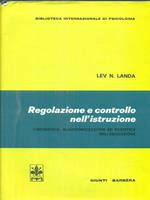 regolazione e controllo nell'istruzione