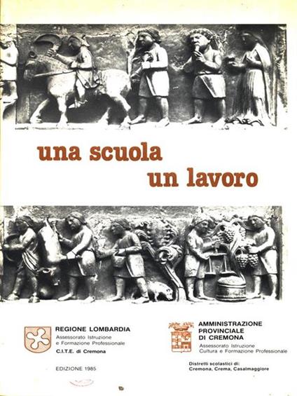 Una scuola un lavoro - copertina