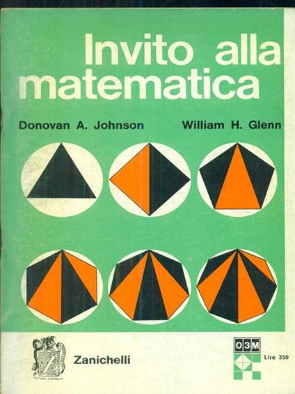 Invito alla matematica - Johnson - copertina