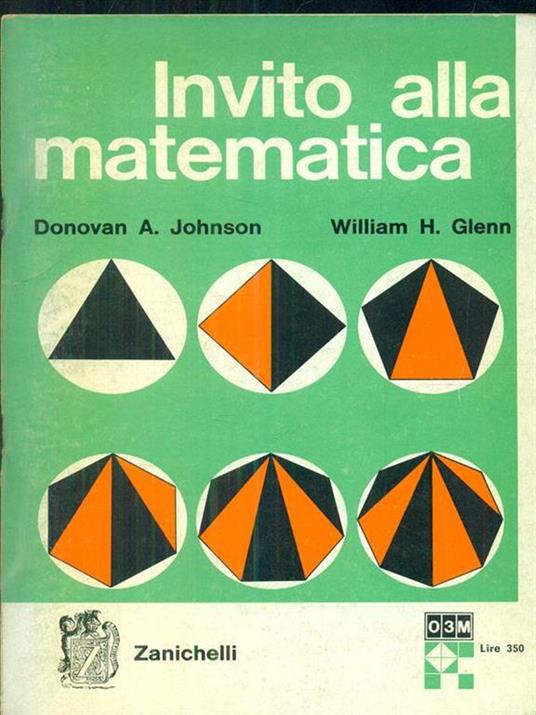 Invito alla matematica - Johnson - copertina