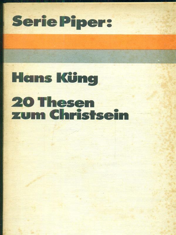 20 thesen zum Christsein