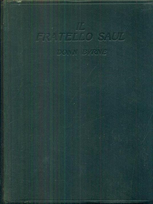 Il fratello saul - Donn Byrne - copertina