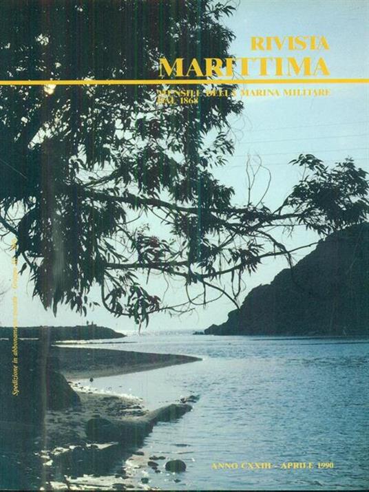 rivista marittima 4 / aprile 1990 - copertina