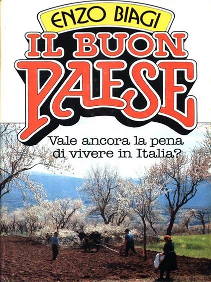 Il buon paese - Enzo Biagi - copertina