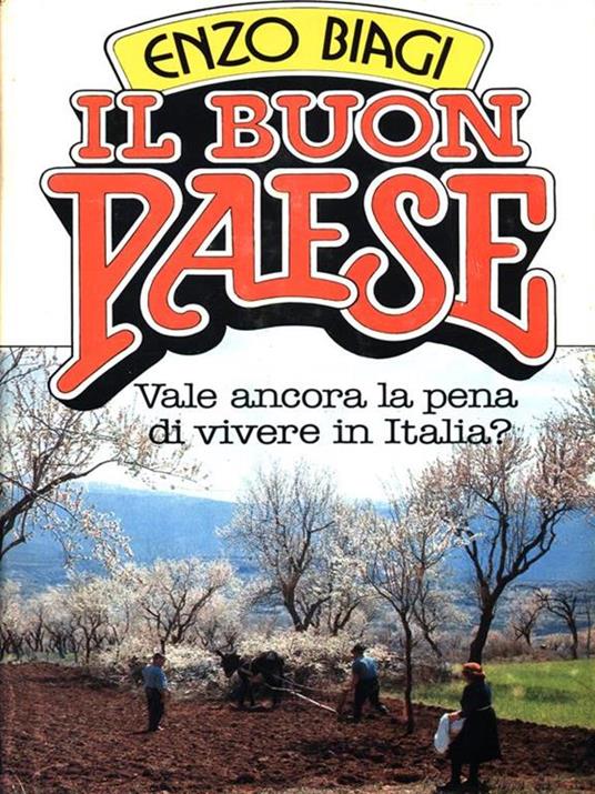 Il buon paese - Enzo Biagi - copertina
