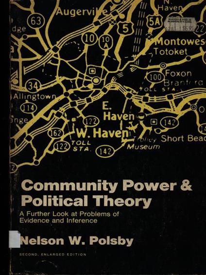 Coomunity power & political theory - Nelson W. Polsby - copertina