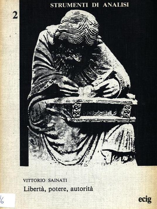 Libertà, potere, autorità - Vittorio Sainati - copertina