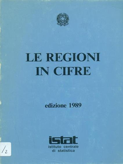 Le regioni in crifre - copertina