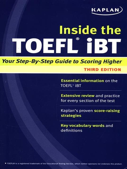 Inside the Toefl iBT - copertina