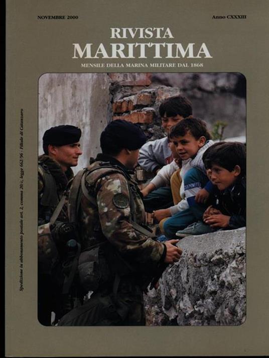 Rivista Marittima novembre 2000 Anno CXXXIII - copertina