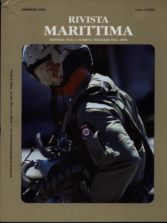 Rivista Marittima febbraio 2002 Anno CXXXV - copertina