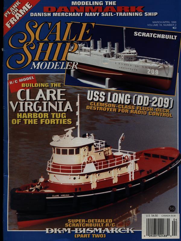 Scale ship modeler Vol. 19 num. 2 march-april 1996