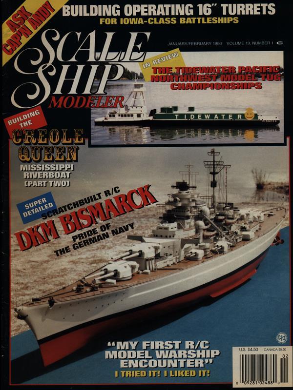 Scale ship modeler Vol. 19 num. 1 january-february 1996