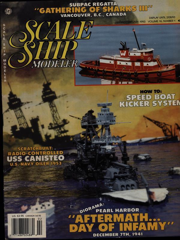Scale ship modeler Vol. 16 num. 1 January-february 1993