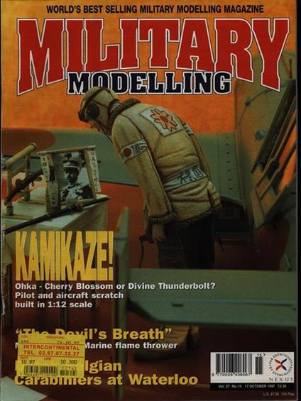 Military Modelling 17 october 1997 - copertina