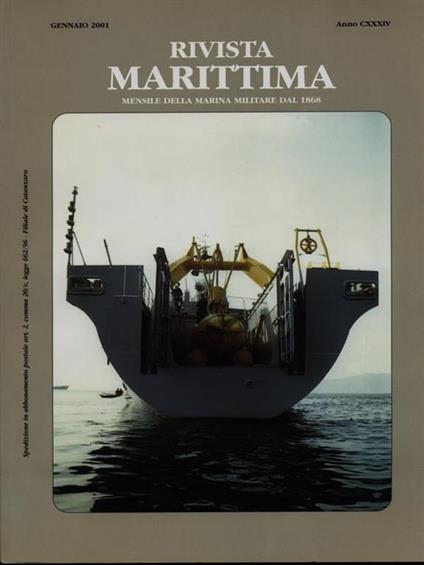 Rivista Marittima gennaio 2001 anno CXXXIV - copertina