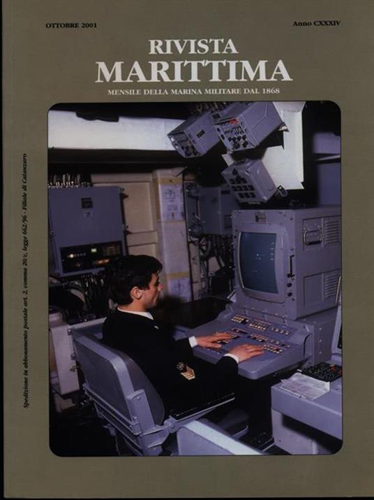 Rivista Marittima Ottobre 2001 anno CXXXIV - copertina