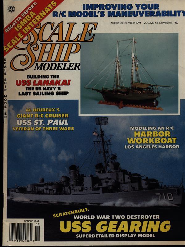 Scale ship modeler Vol. 14 n. 6/august-september 1991