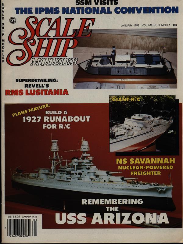 Scale ship modeler Vol. 15 n. 1/jamuary 1992