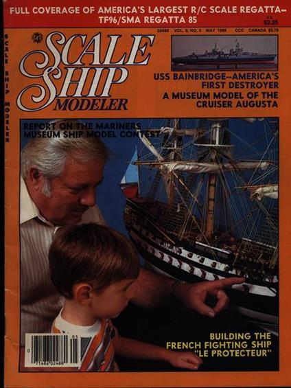 Scale ship modeler Vol. 9 n. 3/may 1986 - copertina