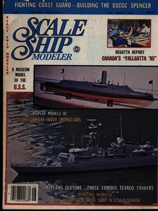 Scale ship modeler Vol. 9 n. 4/june 1986 - copertina