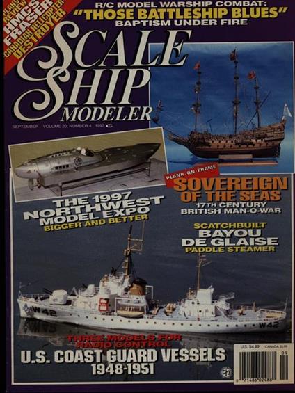 Scale ship modeler Vol. 20 n. 4/september 1997 - copertina