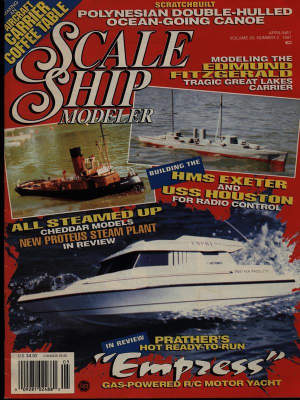Scale ship modeler Vol. 20 n. 2/april-may 1997