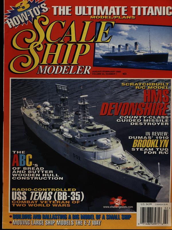 Scale ship modeler Vol. 23 n. 1/january-february 2000