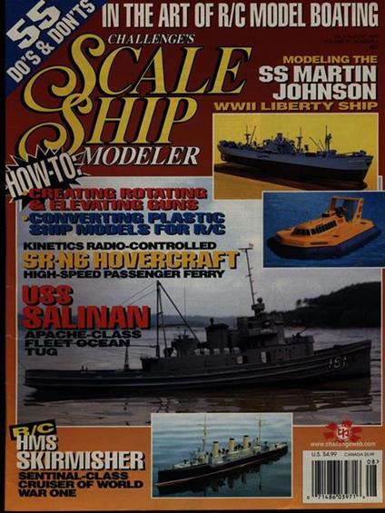 Scale ship modeler Vol. 21 n. 4/july-august 1998 - copertina
