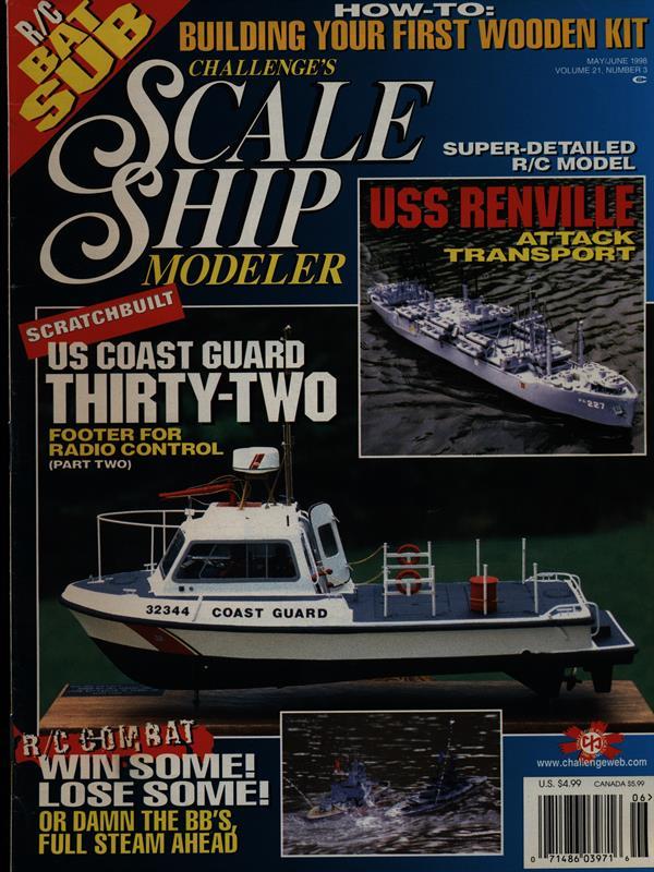 Scale ship modeler Vol. 21 n. 3/may-june 1998