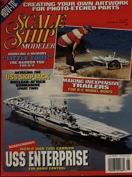 Scale Ship Modeler vol 18 n 3 / may 1995 - copertina