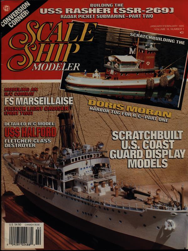 Scale Ship Modeler vol 18 n 1 / january-february 1995