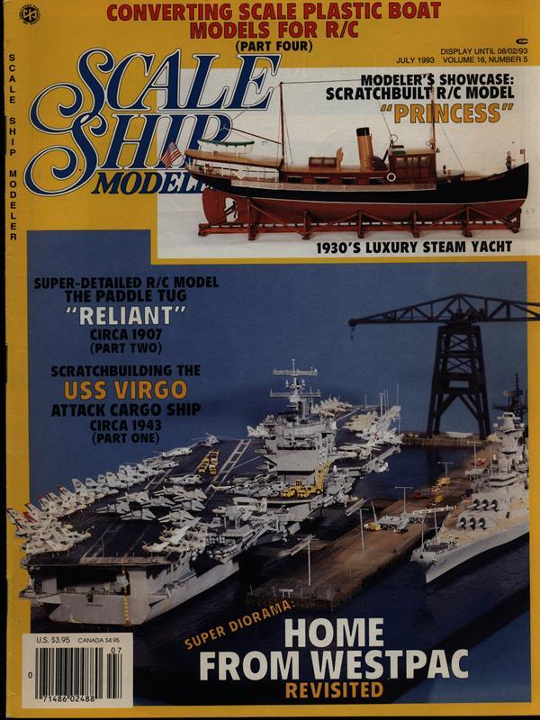 Scale Ship Modeler vol 16 n 5 / july 1993