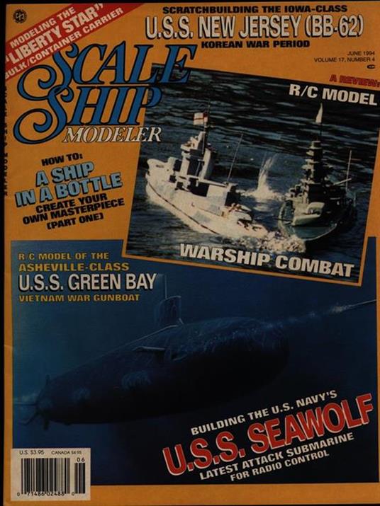 Scale Ship Modeler vol 17 n / june 1994 - copertina