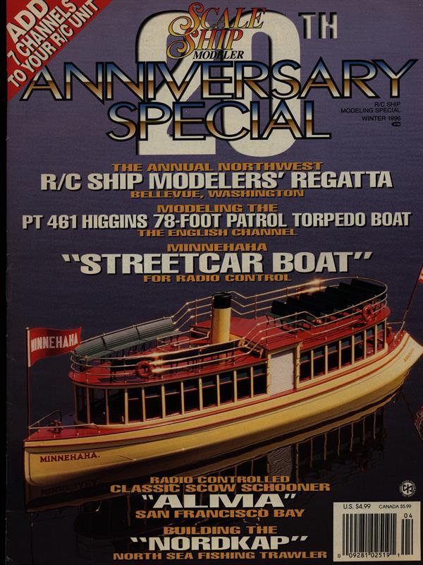 Scale Ship Modeler 20th Anniversary. Winter 1996