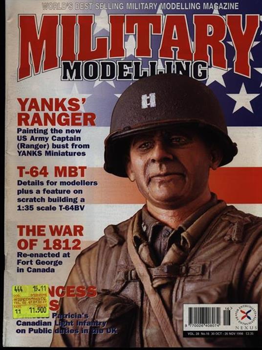 Military modelling 30 oct.-26 nov. 1998 - copertina