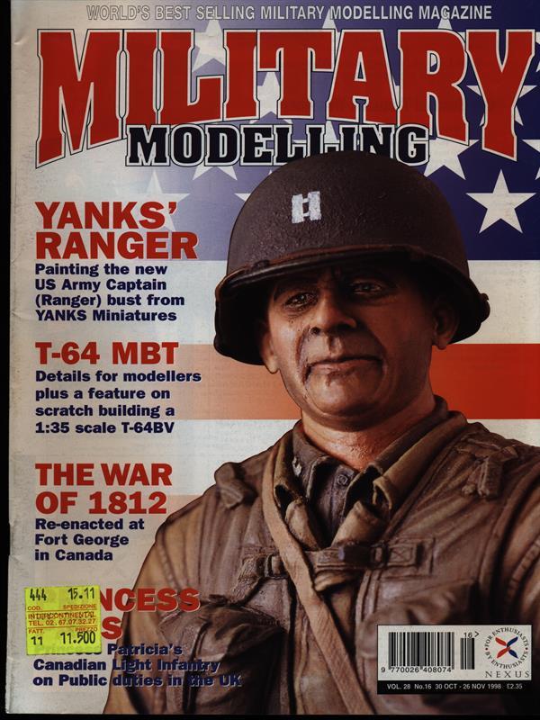 Military modelling 30 oct.-26 nov. 1998