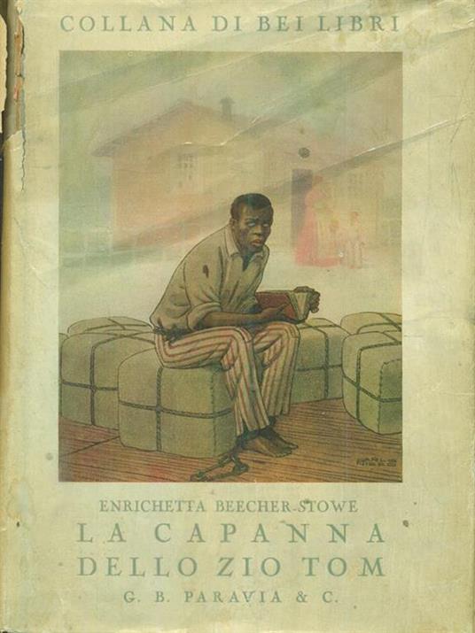 La capanna dello zio tom - Harriet B. Stowe - copertina