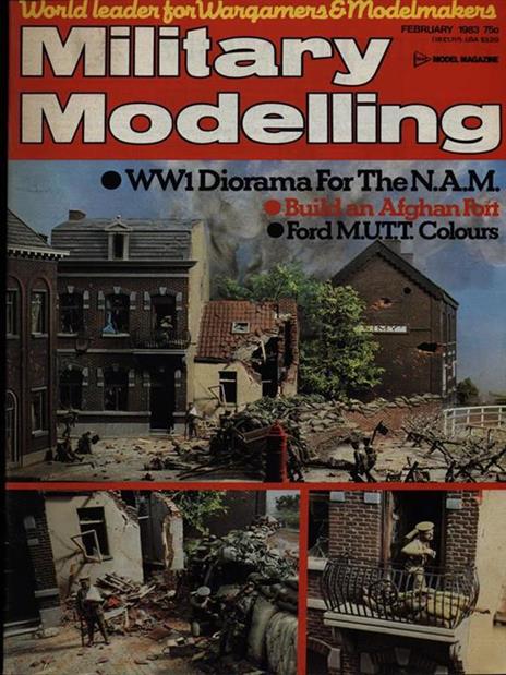 Military modelling february 1983 - copertina