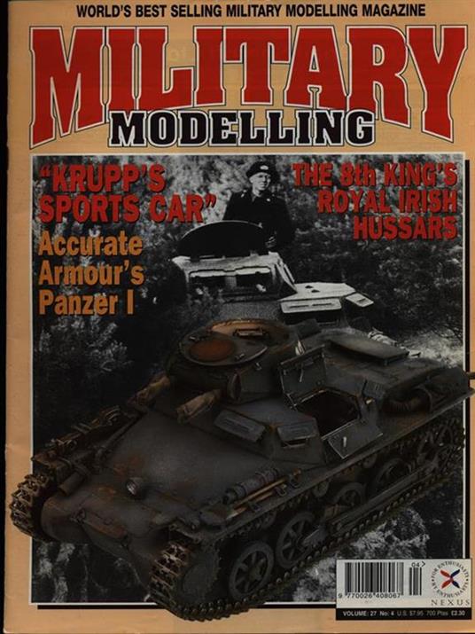 Military modelling vol. 27 n. 4/1997 - copertina
