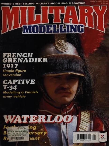 Military modelling march 1995 - copertina