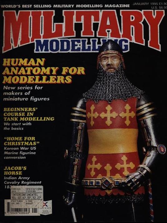 Military modelling january 1995 - copertina