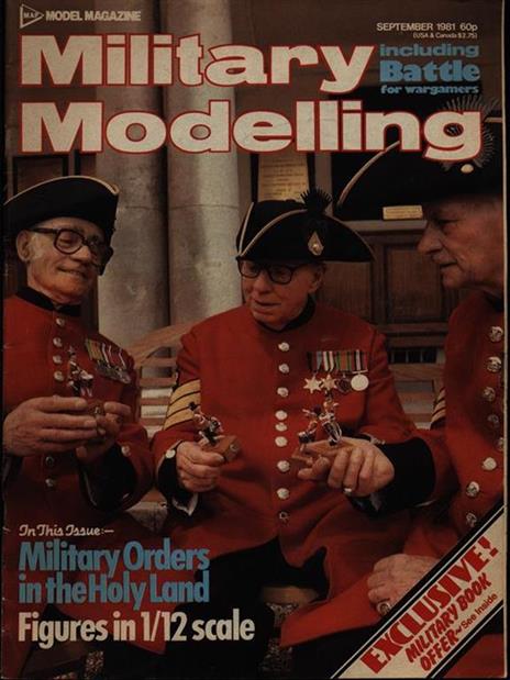 Military modelling september 1981 - copertina