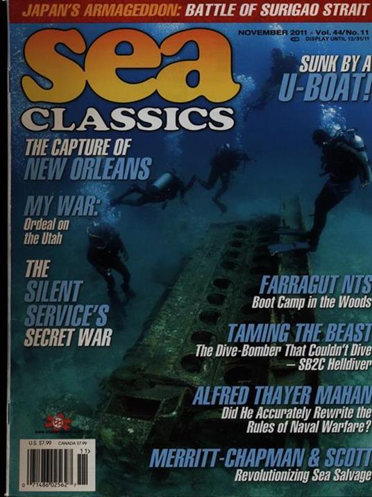 Sea classics november 2011 vol.44/n.11 - copertina