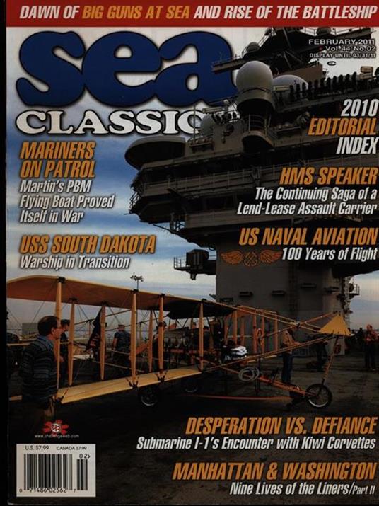 Sea classics february 2011 vol.44/n.2 - copertina