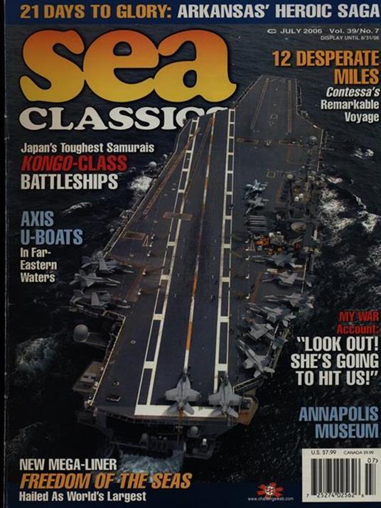 Sea classics july 2006 vol. 39/n. 7 - copertina