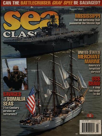 Sea classics march 2006 vol. 39/n. 3 - copertina