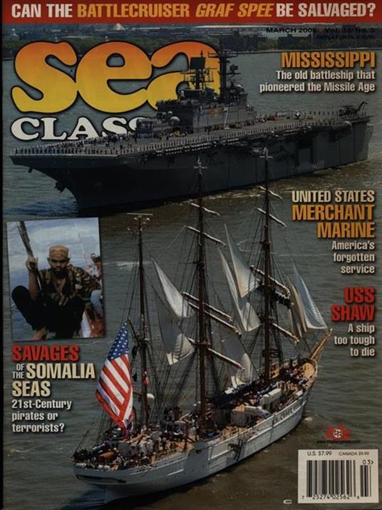Sea classics march 2006 vol. 39/n. 3 - copertina